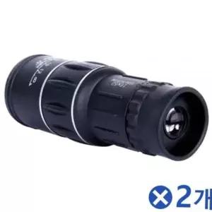 스포츠관람 이중조절 16배율 레저용 망원경 단망경 단안경 2개