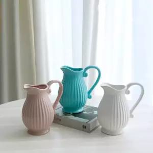 라뜨랑 저그 엔틱 오브제 도자기 인테리어 화병 꽃병