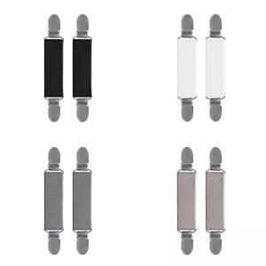 의류 옷 소매 고정 집게 와이셔츠 짧은 멜빵 집게 2P