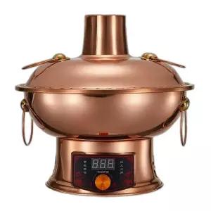 전기 신설로냄비 전골 다이얼형 냄비 그릇 샤브샤브 분리형