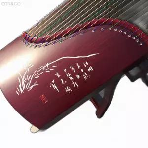 입문용 원목 고쟁 레드 고쟁배우기 가야금 음악교구