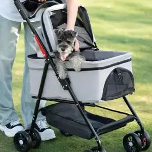 경량 유모차 강아지 개모차 반려견 폴딩 접이식