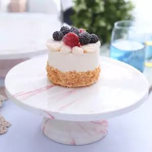 대리석 받침대 케이크 8인치 조각케이크 베이킹 홈카페