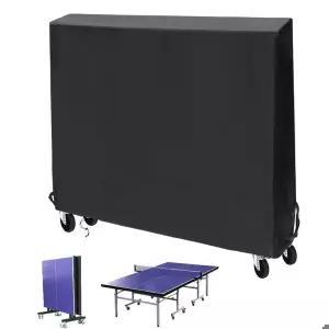 호환  210D 옥스포드 천 방수 방진 탁구 커버 실내실외 헤비 듀티 탁구 테이블 커버 165x70x185cm