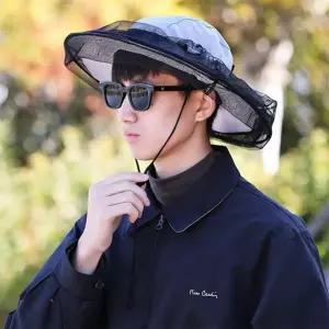 벌방지 얼굴 보호망 모기장 모자 양봉 벌모자 벌망모자 방충 벌안전 해충