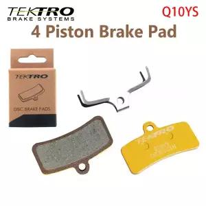 텍트로 Q10YS 유압 디스크 브레이크 패드 4피스톤 자전거 브레이크 패드 4피스톤 MTB 디스크 M745 M8120 M7
