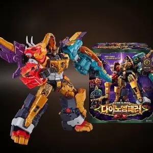[보리보리/애들랜드]미니특공대 시즌7 최강공룡 다이노엠페러EX 로봇 장난감