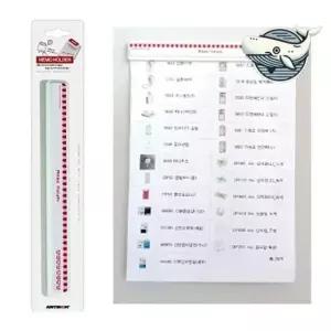 부착형 메모클립 다용도 메모홀더 사무실