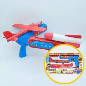 LED 스티로폼 10000 로켓 글라이더 1박스 트렌드 로켓샷건 글라이더 추천 10개입 2in1 LED 비행기 야외활동