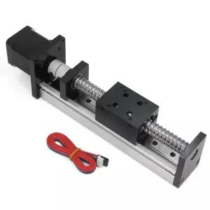 이바이 100mm 유효 스트로크 길이 선형 레일 가이드 사각 볼스크류 SFU1605 DIY CNC 라우터 부품 X Y Z