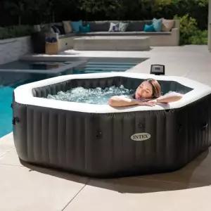 인텍스 28458 제트버블 디럭스 자쿠지 퓨어스파 4인용