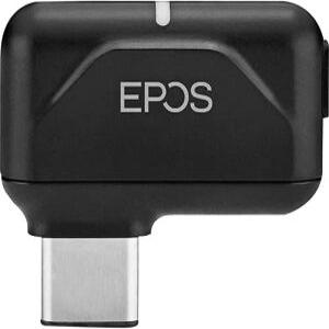 EPOS Enterprise BTD 800 USB-C 이 동글 검은색을 통해 모든 블루투스 오디오 장치를 PC 또는 Mac 및
