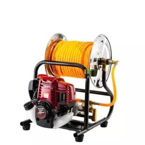 동력분무기 물펌프 살수 100m 분무기 농약 4행정 엔진 호스 고압 양수 거치대 살포기