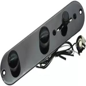 텔레캐스터/텔레블랙용 배선 하네스가 장착된 KAISH 풀로드 컨트롤 플레이트 프리와이어드 3방향