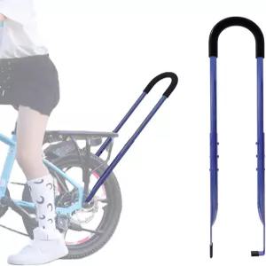 자전거 트레이닝 핸들 조절 가능한 밸런스 푸시 바 고강도 금속 안전 트레이너