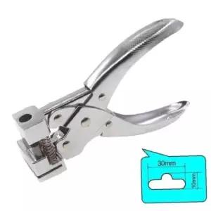 T구멍펀치 나비모양 ID카드 슬롯 후크 문구 diy 수첩