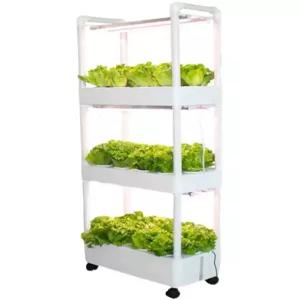 이동식 수경 재배기 무토양 재배 실내 텃밭 가정용 수직