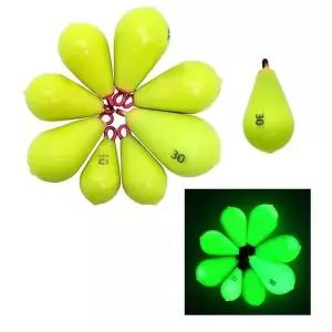 [하프클럽/알티피아]세정 스페셜 야광추 쭈꾸미 루어 봉돌 실리콘 추