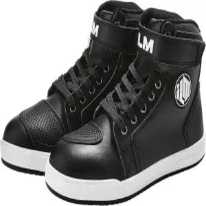 남성용 ILM 오토바이 신발 블랙 방수 스트리트 라이딩 보호 기어 통기성 파워스포츠 미끄럼 방지 발목