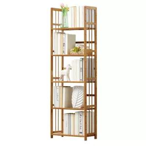 공간 책꽂이 활용 틈새 소형 오픈 책장 수납 거실 슬라이딩 인테리어 서재 부채꼴