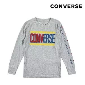 [컨버스]CNVB COLLEGIATE MIX UP LS TEE9CA871-K3G_GY 741041