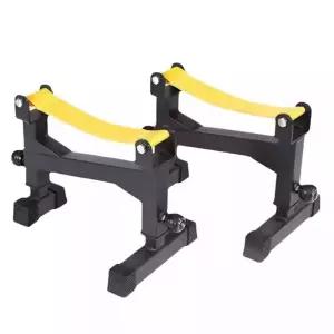 슬링랙 역도 거치대 충격흡수 한 데드리프트 홀더 역기
