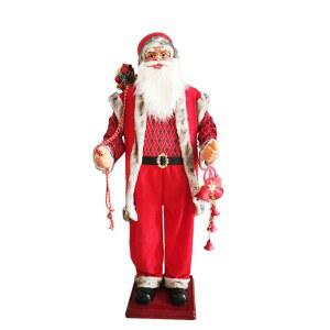 크리스마스 대형 춤추는 산타 트럼펫 장식품 입구 장식