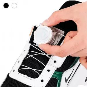 마라톤 등산화 다이얼 신발끈 회전 버클 운동화 끈 교체용 신축성 고무줄