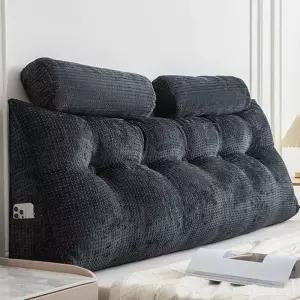 등받이 삼각 메모리폼 다다미 침대 기대는 허리받이 세탁