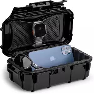 에버그린 57 방수 드라이 박스 보호 케이스 - 여행용 안전/밀 사양/미국산 카메라 휴대폰 탄약통 캠핑