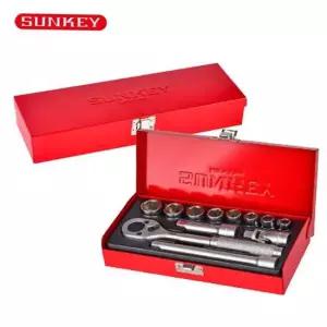 정비 SUNKEY 72T 토크렌치 복스알 13PCS 소켓렌치세트