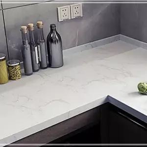 주방 시트지 인테리어 스티커 대리석 벽 싱크대 화이트-1 GW69E284