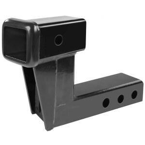 MaxxHaul 50650 트레일러 히치 라이저 6인치 상승강하 2인치 리시버용