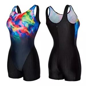 [셀러허브 스포츠레저]랠리 여자 아쿠아로빅 반전신 수영복 3부 Y84403 5부수영복 (48363143)