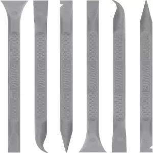 바이킹 자동차 디테일링 픽 세트 키트 청소용 안전 도구 헤드 6개가 있는 플라스틱 내부 및 외부 사용 6팩