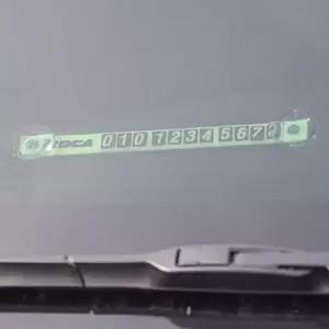 [CAR] 자동차 연락처 알림판 야광 주차 번호판