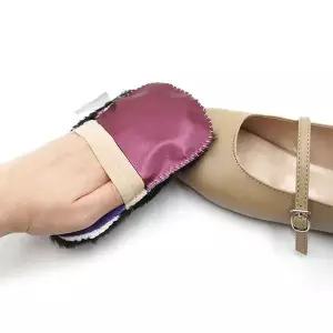 [골드스마일]신발클리너 구두광택장갑 신발용브러쉬 천장갑