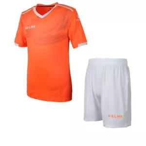 KELME 착용감 우수한 축구 유니폼 세트 네온 오렌지 캐주얼운동복 기능성웨어 네츄럴핏 편안한룩 체육복