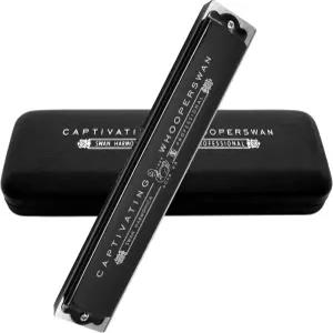 하모니카 24홀 아르모니카 마우스 오르간 폴리포닉 하프 전문 연주 고급 키 오브 C 목관 악기 선물