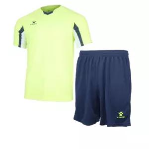 KELME 내구성 우수한 축구 유니폼 세트 네온 그린 기능성웨어 츄리닝복세트 질좋은 활용도높은 데일리웨어