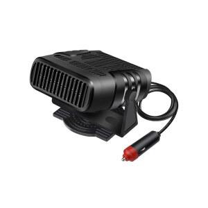 12/24볼트온풍기 시거잭히터 자동차 미니전기히터 버전 차히터 열풍기 12v블랙8301A