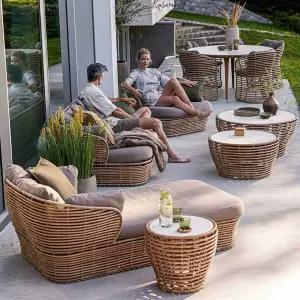 테이블 라탄 체어 리조트 소파 수영장 의자 정원 야외