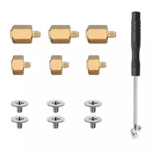 Asus ASRock 마더보드용 M.2 SSD 나사 및 스탠드오프 키트 PCle NVMe 12PCS