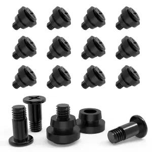 충격 흡수 고무 와셔 액세서리 키트가 포함된 UBANU 12pcs 하드 디스크 드라이브 장착 나사 3.5인치 SSD