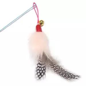 [하프클럽/알티피아]고양이 핑크 사탕 낚시대 1P 사냥놀이 스틱 장난감