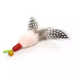 [하프클럽/알티피아]고양이 밍크 핑크사탕 낚시대 리필 1P 사냥 장난감