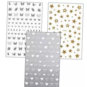 [하프클럽/알티피아]분장용 스티커 골드별 꾸미기 할로윈 얼굴 금박