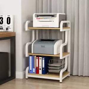 3단 프린터선반 복합기 수납장 선반장 다용도선반