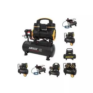 에어맥스 저소음 콤프레샤 21180F8 3.5마력급 8리터무오일전압계에어컴프레서성능내동코일