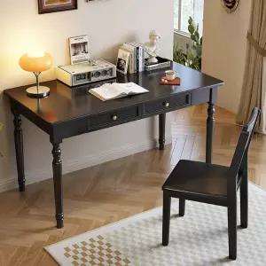 엔틱책상 앤틱서재책상 원목 유럽풍 서재용 거실